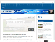 Tablet Screenshot of larfordlakes.co.uk